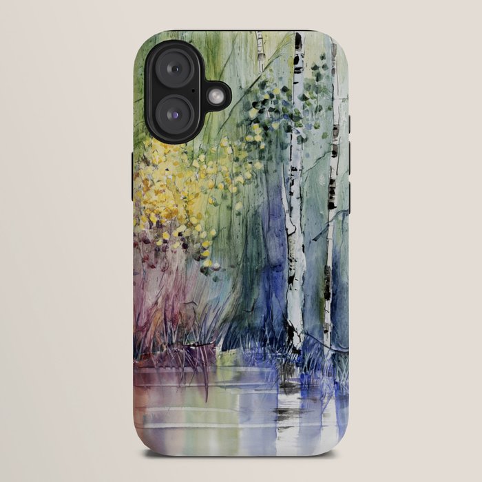 4 Season watercolor collection - summer iPhone Case