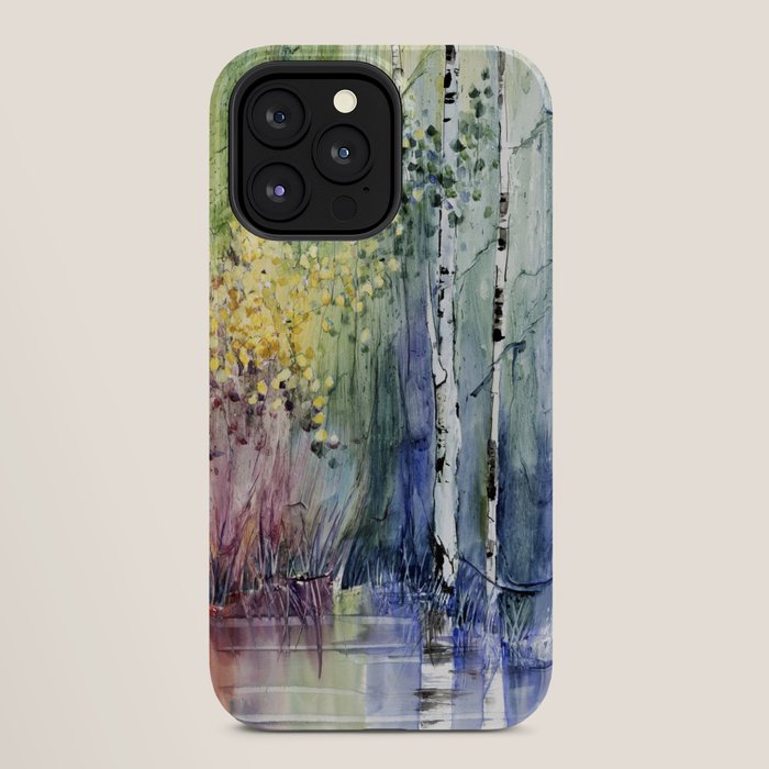 4 Season watercolor collection - summer iPhone Case