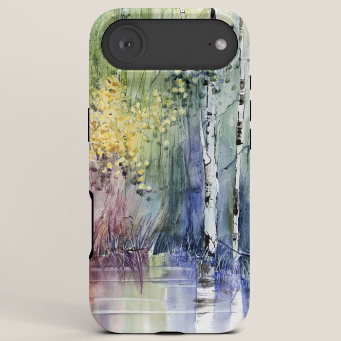 4 Season watercolor collection - summer iPhone Case