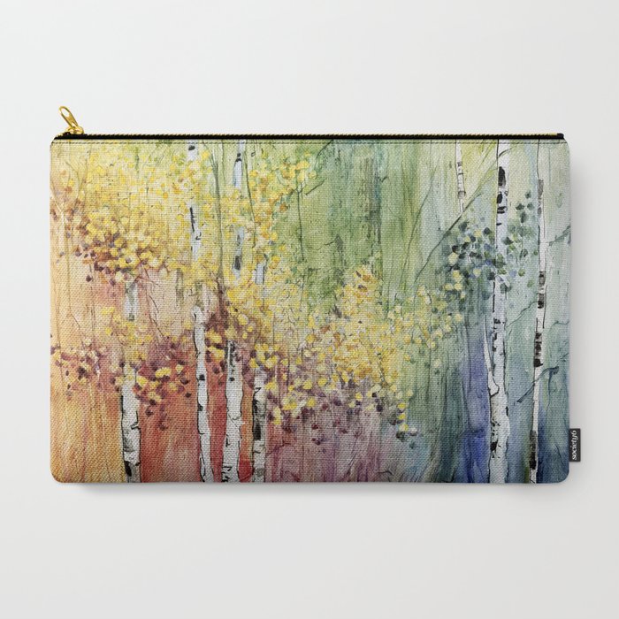 4 Season watercolor collection - summer Carry All Pouch