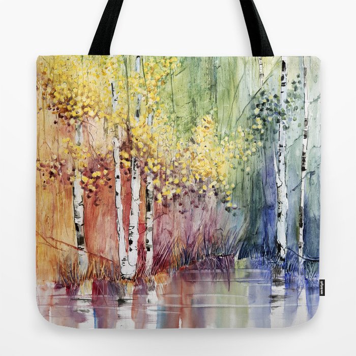 4 Season watercolor collection - summer Tote Bag