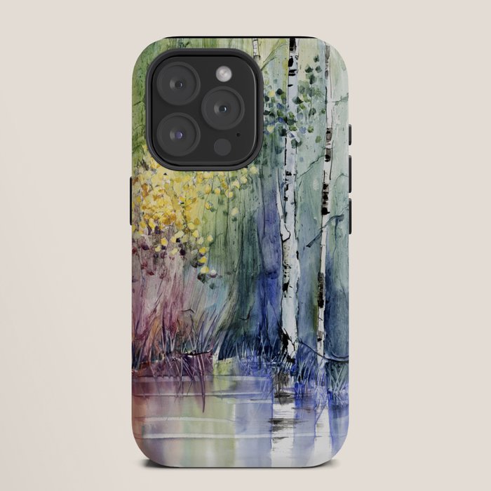4 Season watercolor collection - summer iPhone Case