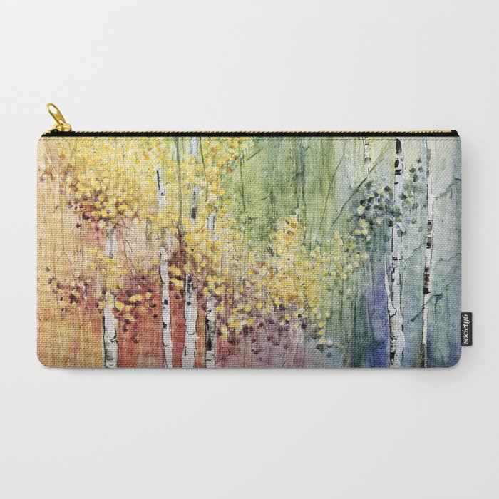 4 Season watercolor collection - summer Carry All Pouch