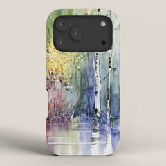 4 Season watercolor collection - summer iPhone Case