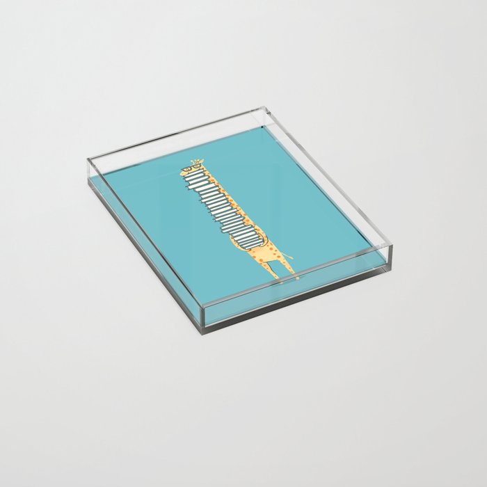 A Book Lover (blue) Acrylic Tray