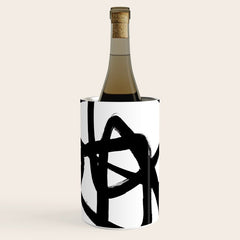 A Family Of Five White Background Wine Chiller