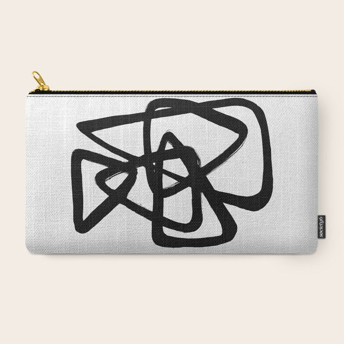 A Family Of Five White Background Carry All Pouch