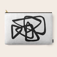 A Family Of Five White Background Carry All Pouch