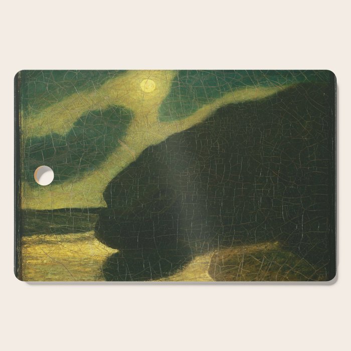 "Moonlit Cove" by Albert Pinkham Ryder (1880) Cutting Board