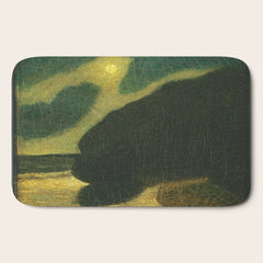"Moonlit Cove" by Albert Pinkham Ryder (1880) Bath Mat