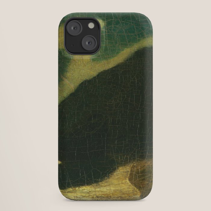 "Moonlit Cove" by Albert Pinkham Ryder (1880) iPhone Case