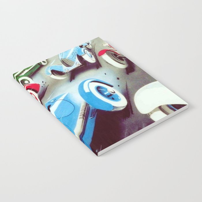 1932 Vintage 24 Hours of Le Mans French Auto Racing Wall Decor Notebook