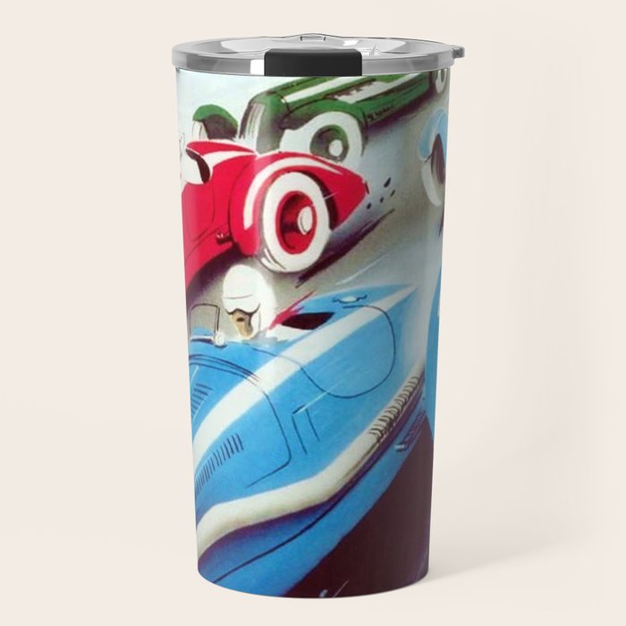 1932 Vintage 24 Hours of Le Mans French Auto Racing Wall Decor Travel Mug
