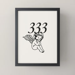 333 Poster Mini Art Print