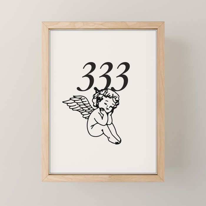 333 Poster Mini Art Print
