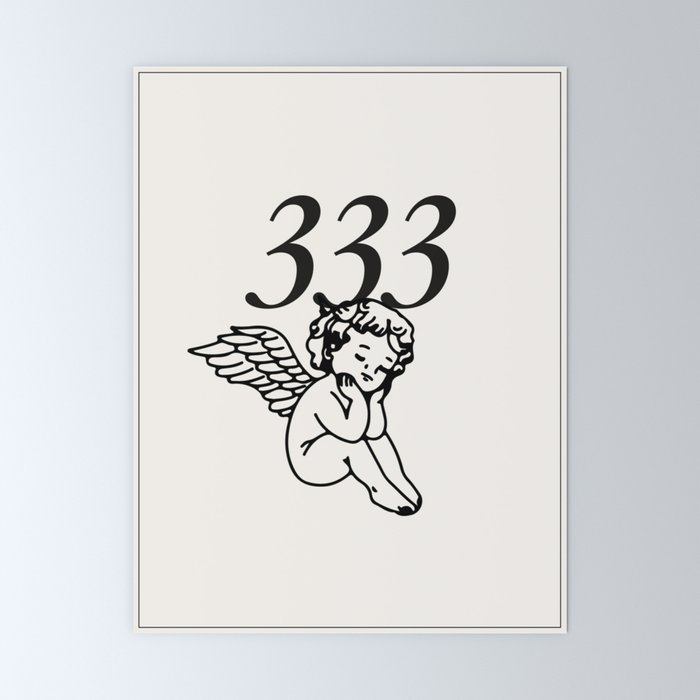 333 Poster Mini Art Print