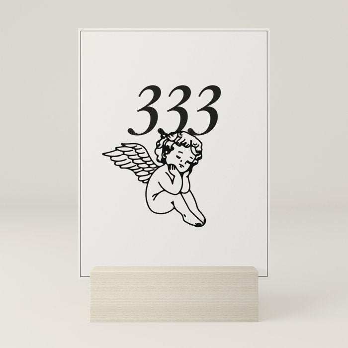 333 Poster Mini Art Print