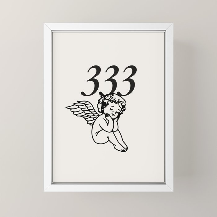333 Poster Mini Art Print