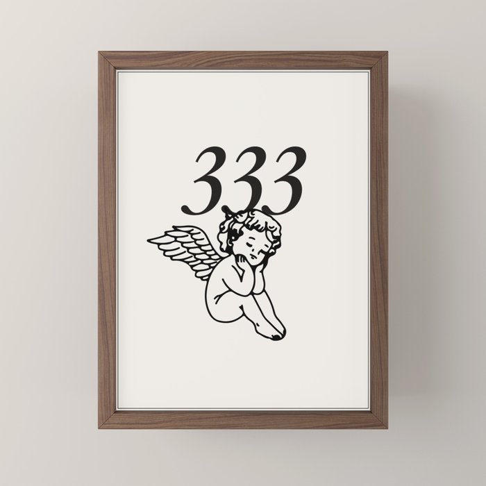 333 Poster Mini Art Print
