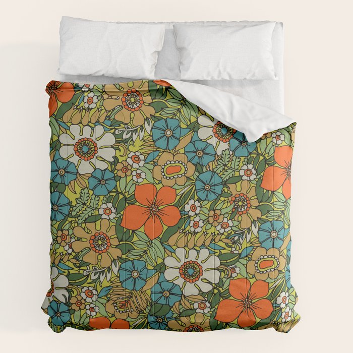 70s Plate Comforter
