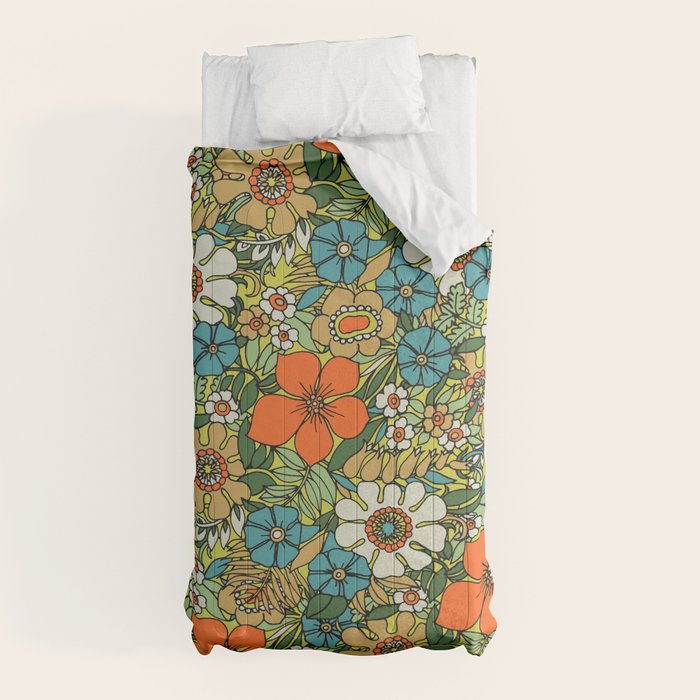 70s Plate Comforter