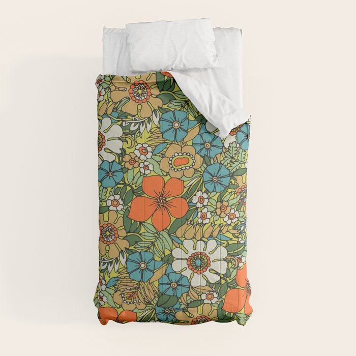 70s Plate Comforter