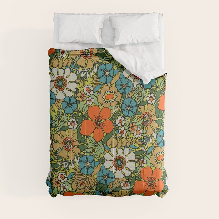 70s Plate Comforter