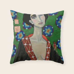 A Little Bird Told Me Throw Pillow