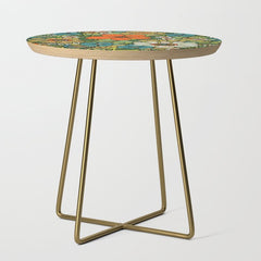 70s Plate Side Table