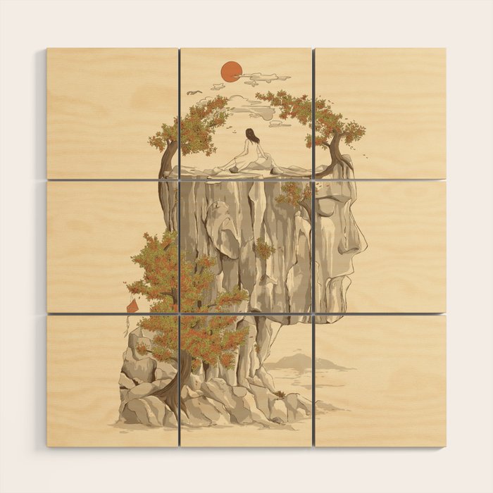 A Beautiful Mind Wood Wall Art