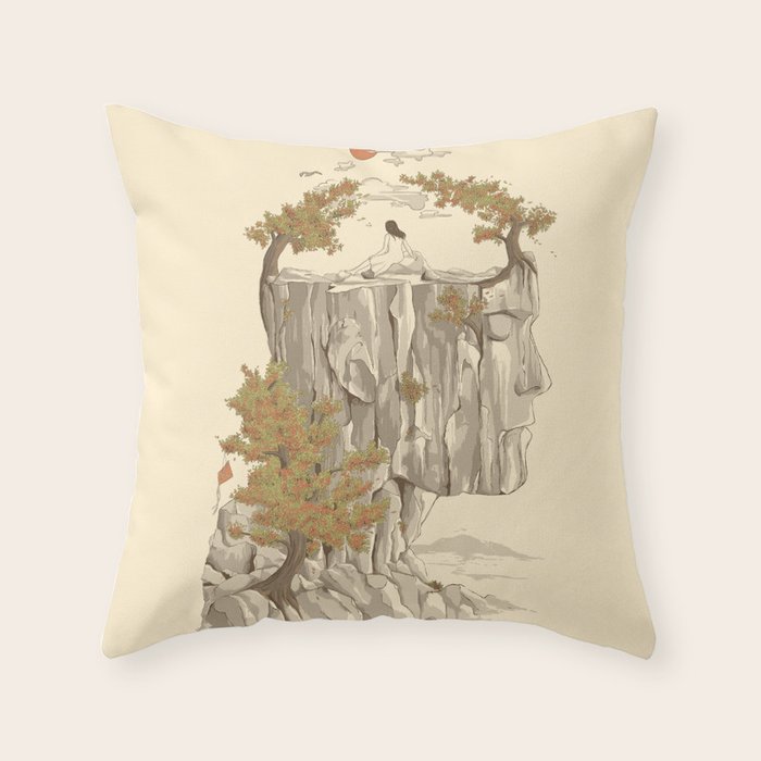 A Beautiful Mind Throw Pillow