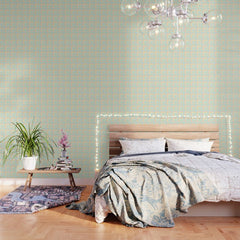 70s mod pale pastels Wallpaper