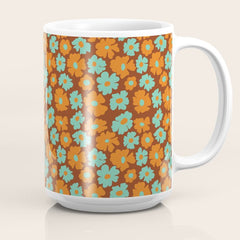 70's Retro print Coffee Mug