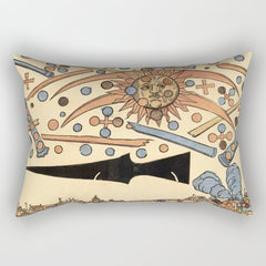 1561 Celestial Phenomenon over Nuremberg Rectangular Pillow