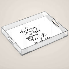 A Dream Is A Wish Your Heart Makes Acrylic Tray