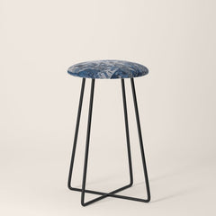 17th Century Delftware Chinoiserie Stool
