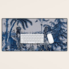 17th Century Delftware Chinoiserie Desk Mat