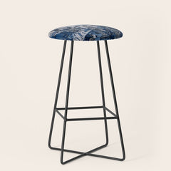 17th Century Delftware Chinoiserie Stool