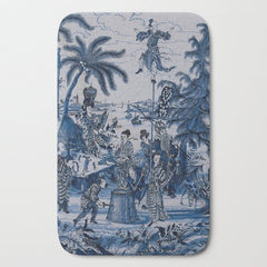 17th Century Delftware Chinoiserie Bath Mat