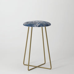 17th Century Delftware Chinoiserie Stool