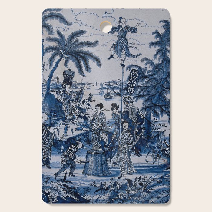 17th Century Delftware Chinoiserie Cutting Board