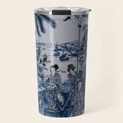 17th Century Delftware Chinoiserie Travel Mug