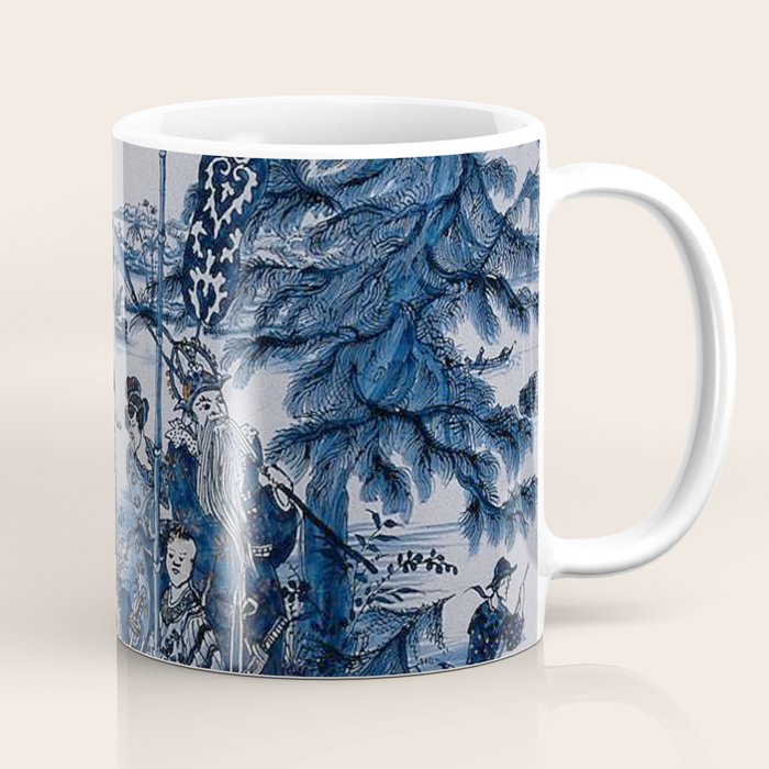 17th Century Delftware Chinoiserie Coffee Mug