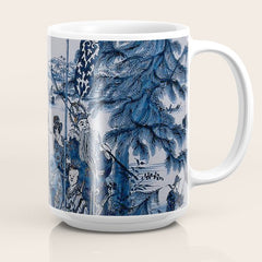 17th Century Delftware Chinoiserie Coffee Mug
