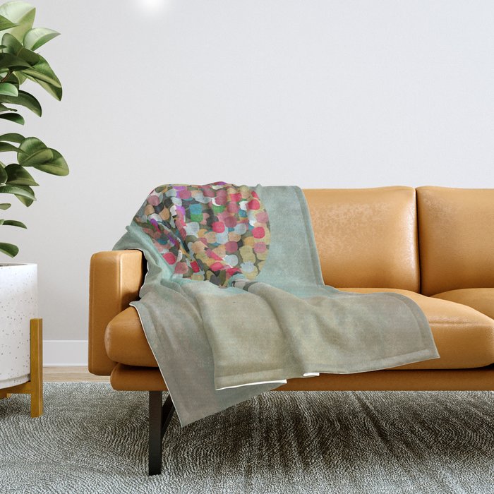 a little adventure Throw Blanket