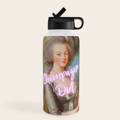 Champagne Diet' Marie Antoinette  Water Bottle