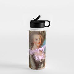 Champagne Diet' Marie Antoinette  Water Bottle