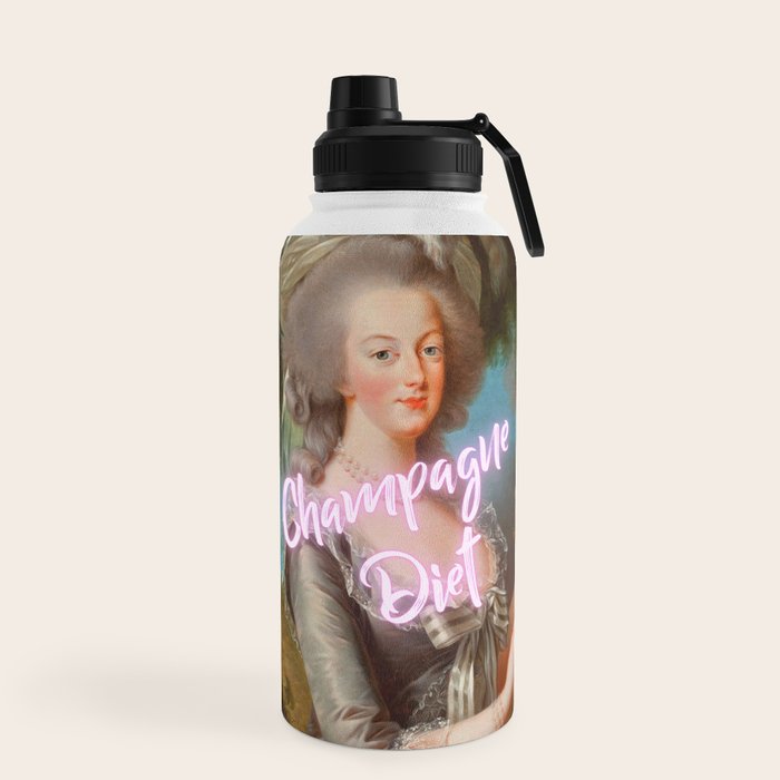 Champagne Diet' Marie Antoinette  Water Bottle