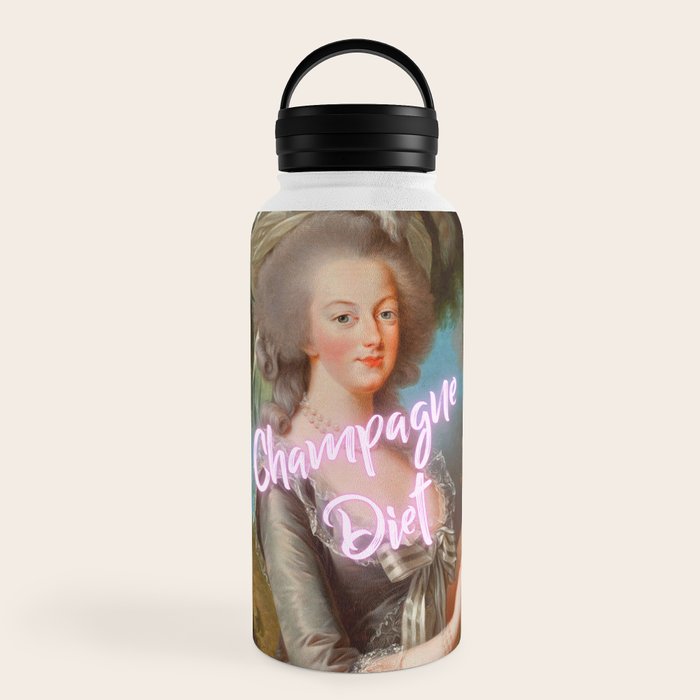 Champagne Diet' Marie Antoinette  Water Bottle