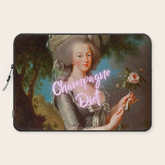 Champagne Diet' Marie Antoinette  Laptop Sleeve